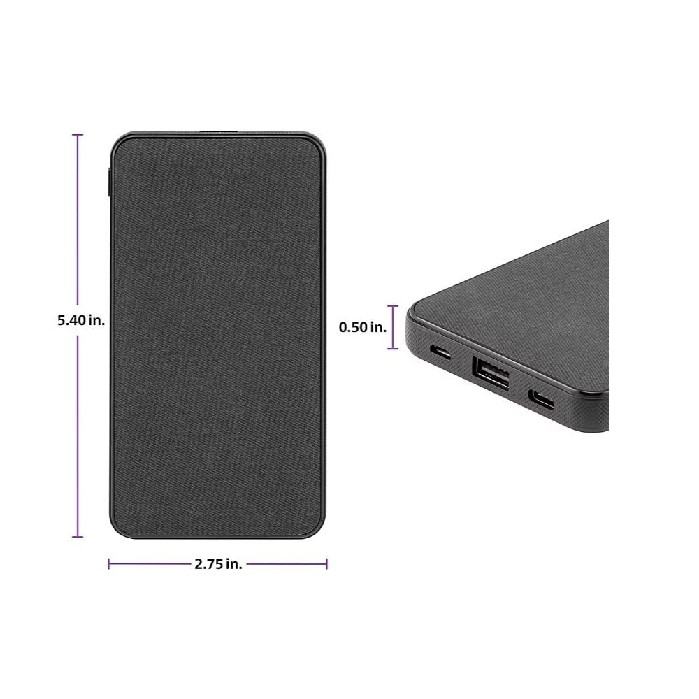 Philips 10,000 mAh Battery Pack, 2 pk. - Gray DLP9693GR37