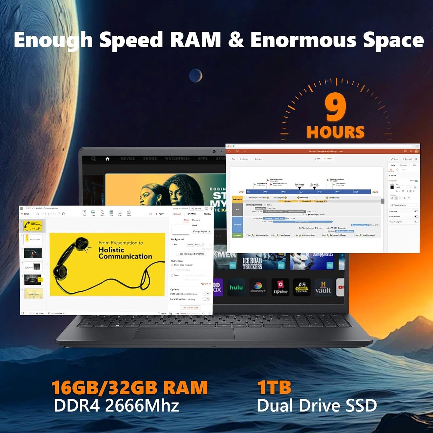 Dell - Inspiron 15 - 15.6" 2K Touchscreen Laptop - Intel Core i7 1255U - 16GB/ 1TB - Carbon Black I3520-7896BLK