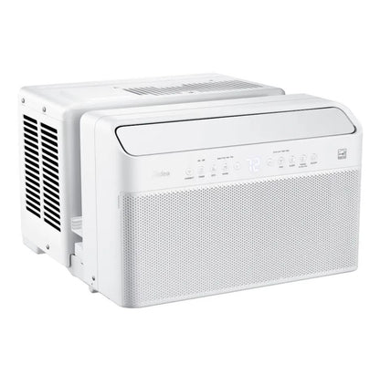 Midea 12,000 BTU DOE U-Shaped Smart Window Air Conditioner, for spaces up to 550 sq. ft. MAW12AV1QWT-C