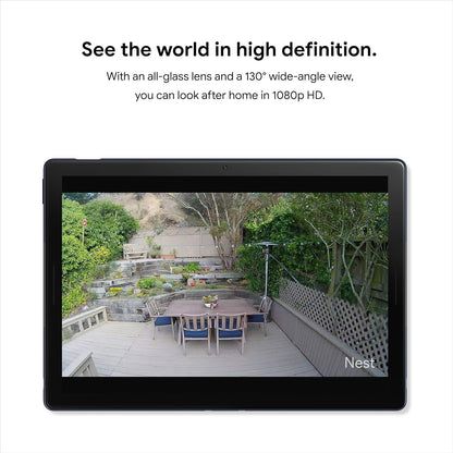 Google - Nest Cam Outdoor security camera NC2100ES