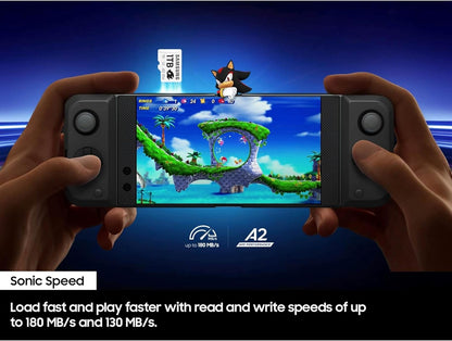 Samsung PRO Plus Sonic The Hedgehog + Adapter 256GB microSDXC MB-MD256SA/LC1