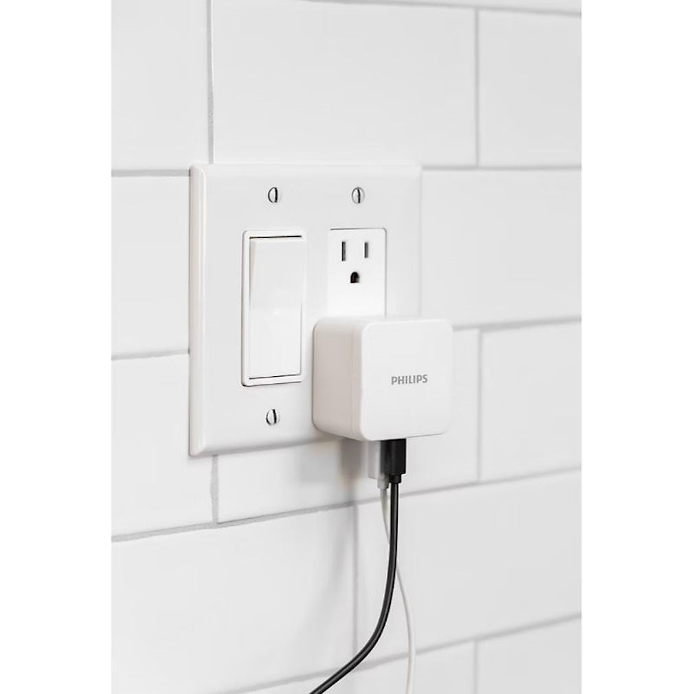 Philips AC-USB Wall Chargers USB-A port & USB-C port - 2 pack DLP3743W/37-T1-DI1