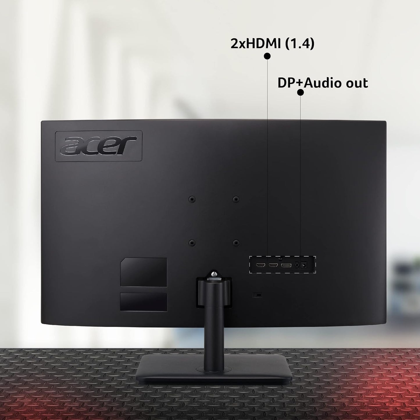 Acer Nitro ED270R 27" VA LED Curved FHD 180Hz 1ms AMD FreeSync Premium (1x Display Port 1.2, 2 x HDMI 2.0) - Black