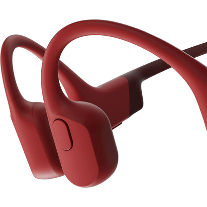 Shokz OpenRun Bone Conduction Open-Ear Endurance Headphones Red S803-ST-RD-US