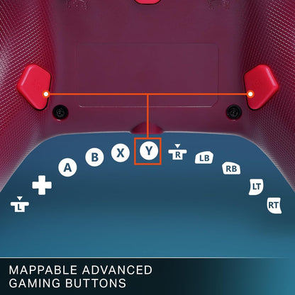 PowerA Advantage Wired Controller for Xbox Series X|S - Red Flame XBGP0521-01V