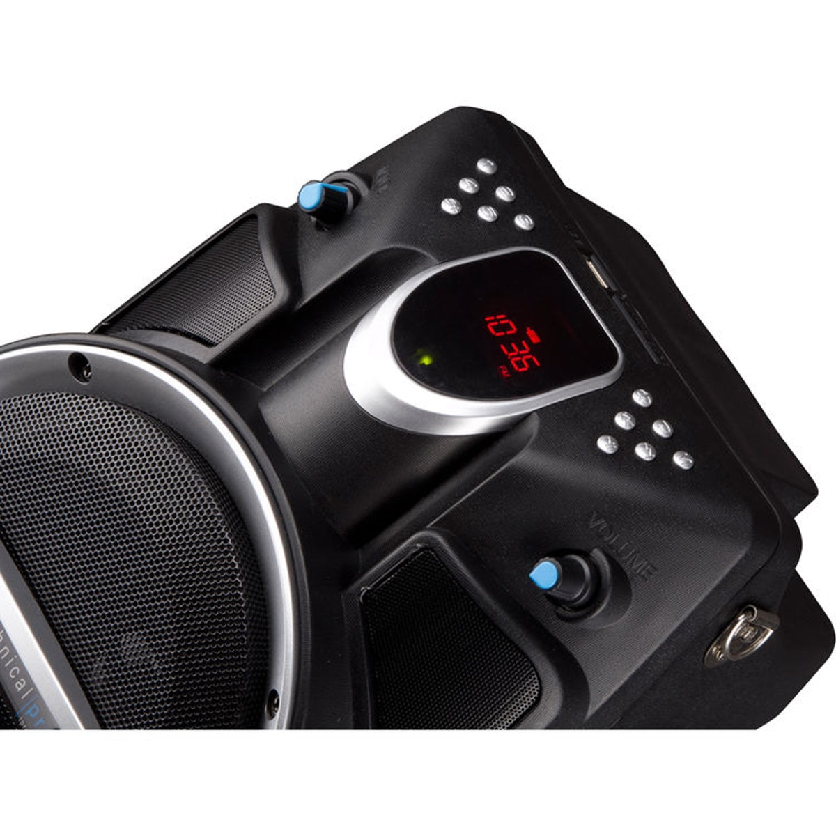Technical Pro WASP550LBT 6.5" Rechargeable Battery Powered Bluetooth PA System Black