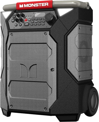 Monster Rockin’ Roller 270 Indoor/Outdoor Portable Bluetooth Speaker - Black MNRR270