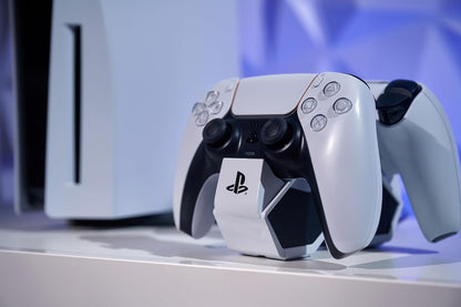 PowerA Twin Charging Station for PlayStation 5 DualSense Controller: USB Wall Charger