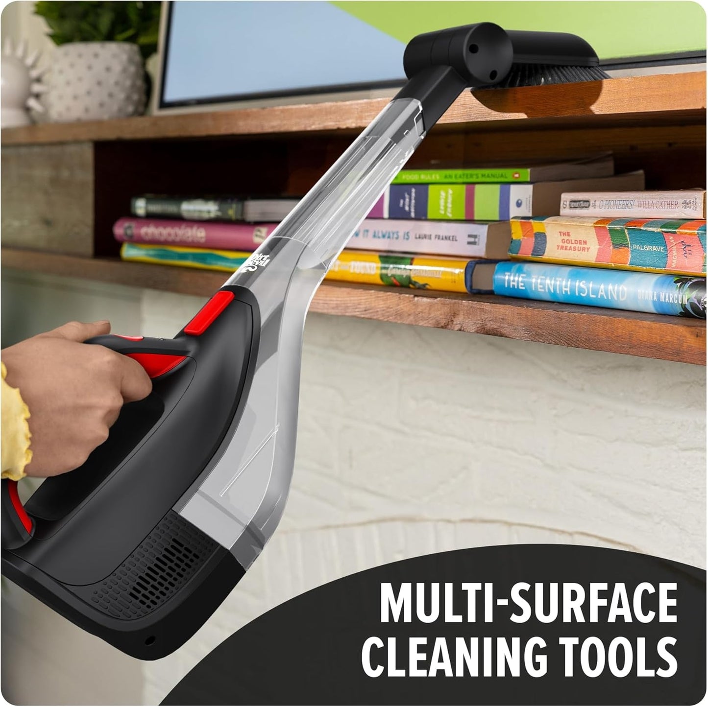 Dirt Devil Whole Home 12V Handheld Vacuum Cleaner, Powerful Suction BD40200V