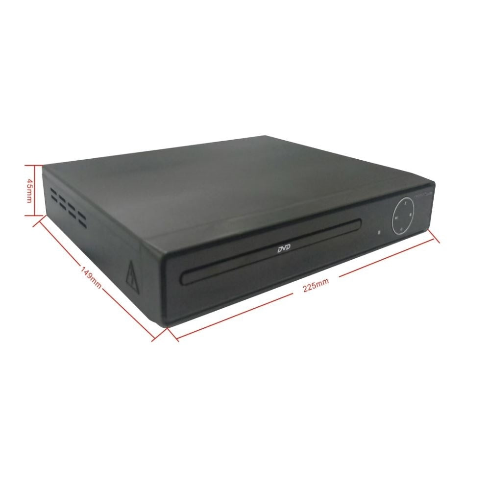 Proscan Elite HDMI DVD Player 1080P Up-Conversion with 6' HDMI Cable, Black, PEDVD6768