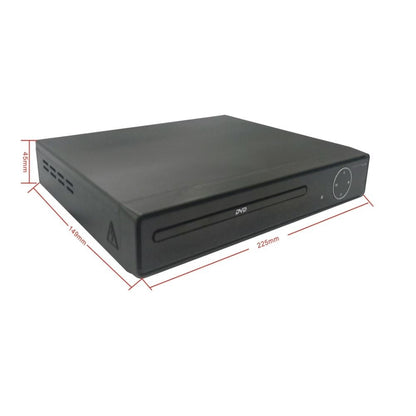 Proscan Elite HDMI DVD Player 1080P Up-Conversion with 6' HDMI Cable, Black, PEDVD6768