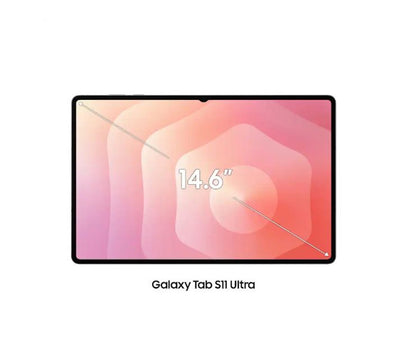 Samsung - Galaxy Tab S11 Ultra - 14.6" 256GB - Wi-Fi -with S-Pen - Silver SM-X930NZSAXAR