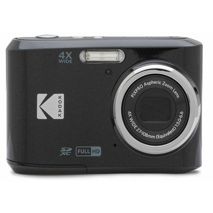 Kodak PIXPRO FZ45 16MP Digital Compact Camera 4X Optical­ Zoom, 27mm Wide Angle, ­2.7" LCD - Black