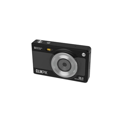 ClikPik Digital Camera 56MP 8X Zoom 1080p Full HD Video 2.8” LCD Screen – Black T30769BJ