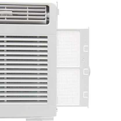 Midea 5,000 BTU DOE Window Air Conditioner with ComfortSense Remote, 150 sq. ft., White MAW05R1WWT-T