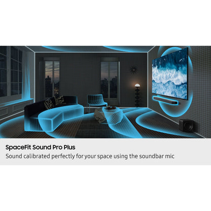 Samsung 7.1.2-Channel Dolby Atmos Soundbar System Wireless Subwoofer HW-Q900F/ZA