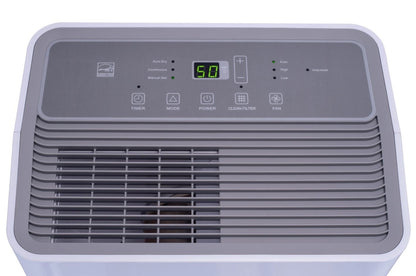 Hisense 50-Pint Capacity, 4500 sq. ft. Coverage, 3-Speed Dehumidifier DH5024K1W