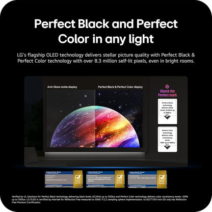 LG 55" Class C6 Series OLED evo AI 4K Smart webOS TV (2026) OLED55C6PUA
