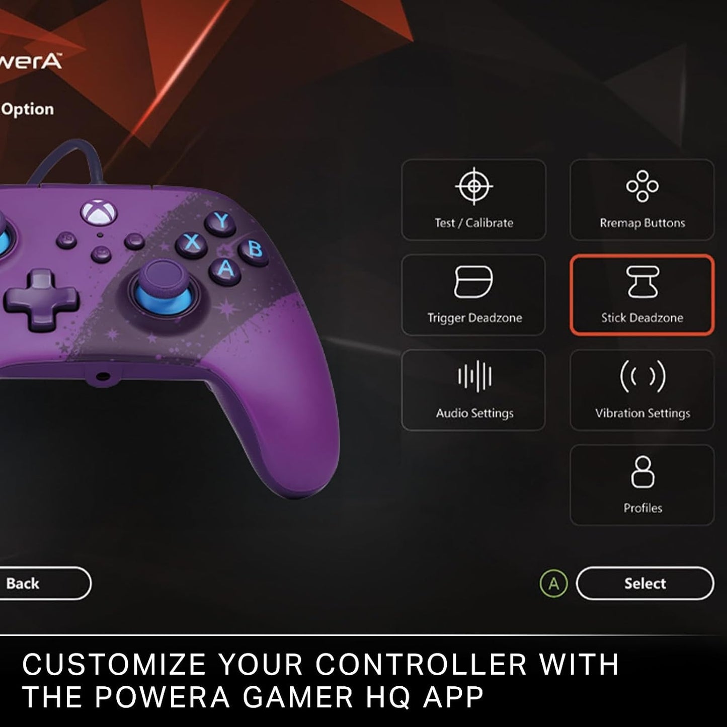 PowerA Advantage Wired Controller for Xbox Series X|S - Celestial Purple XBGP0522-01