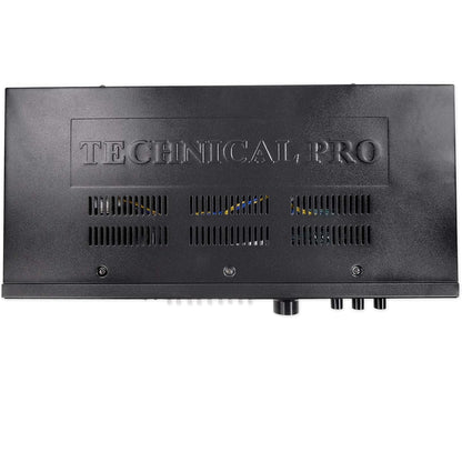 Technical Pro Bluetooth USB/SD Preamp Mixing Recorder w/2 Mic Inputs+9 Band EQ