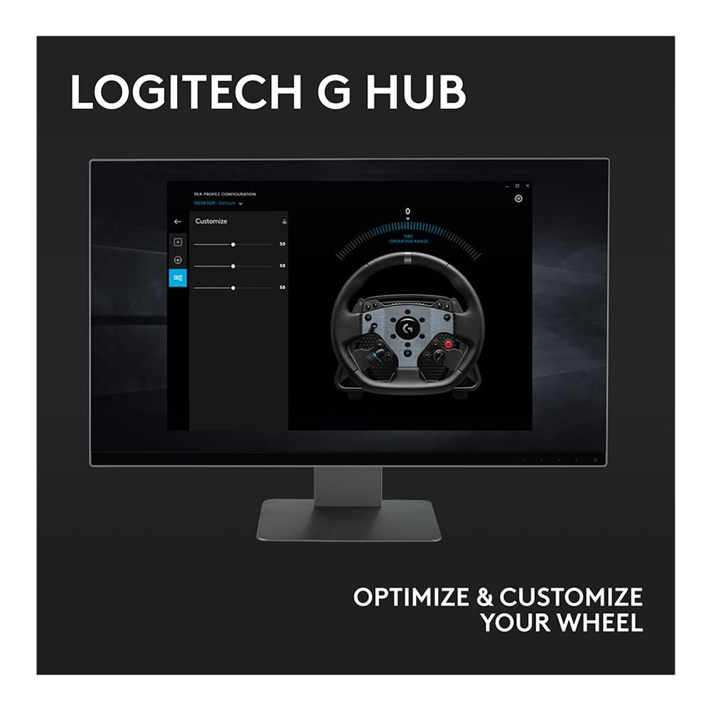 Logitech G RS50 Direct Drive Racing Wheel, Hub, & Base for PS5/PS4/PC Black 941-000264