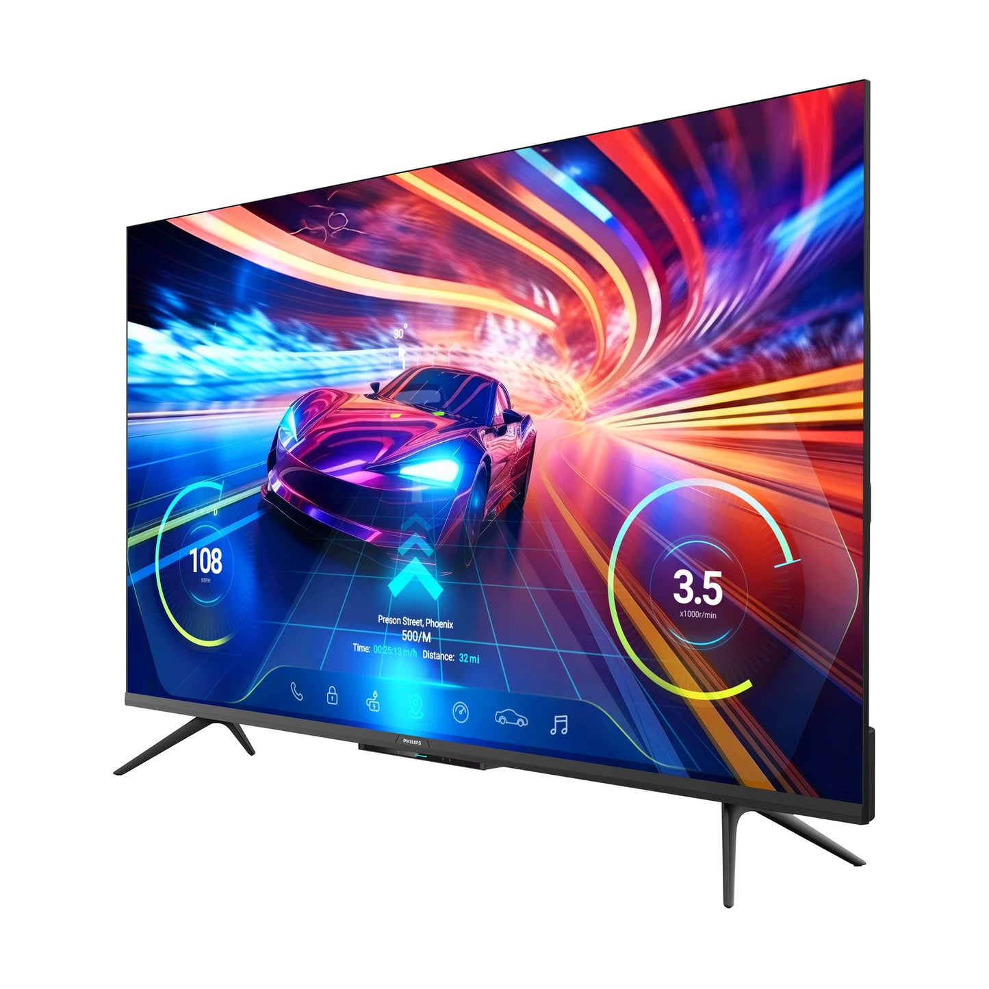Philips 50" Class 144Hz QLED+ 4K UltraHD (2160p) Google + Gaming Smart TV 50PUG7675/F7