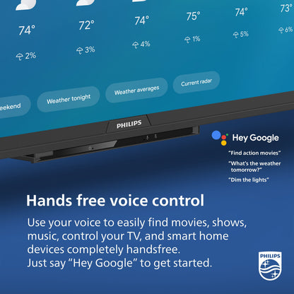 Philips 50" Class 144Hz QLED+ 4K UltraHD (2160p) Google + Gaming Smart TV 50PUG7675/F7