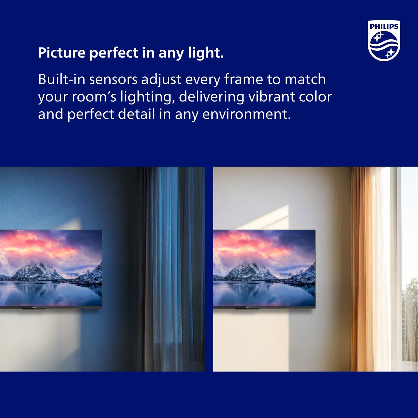 Philips 50" Class 144Hz QLED+ 4K UltraHD (2160p) Google + Gaming Smart TV 50PUG7675/F7