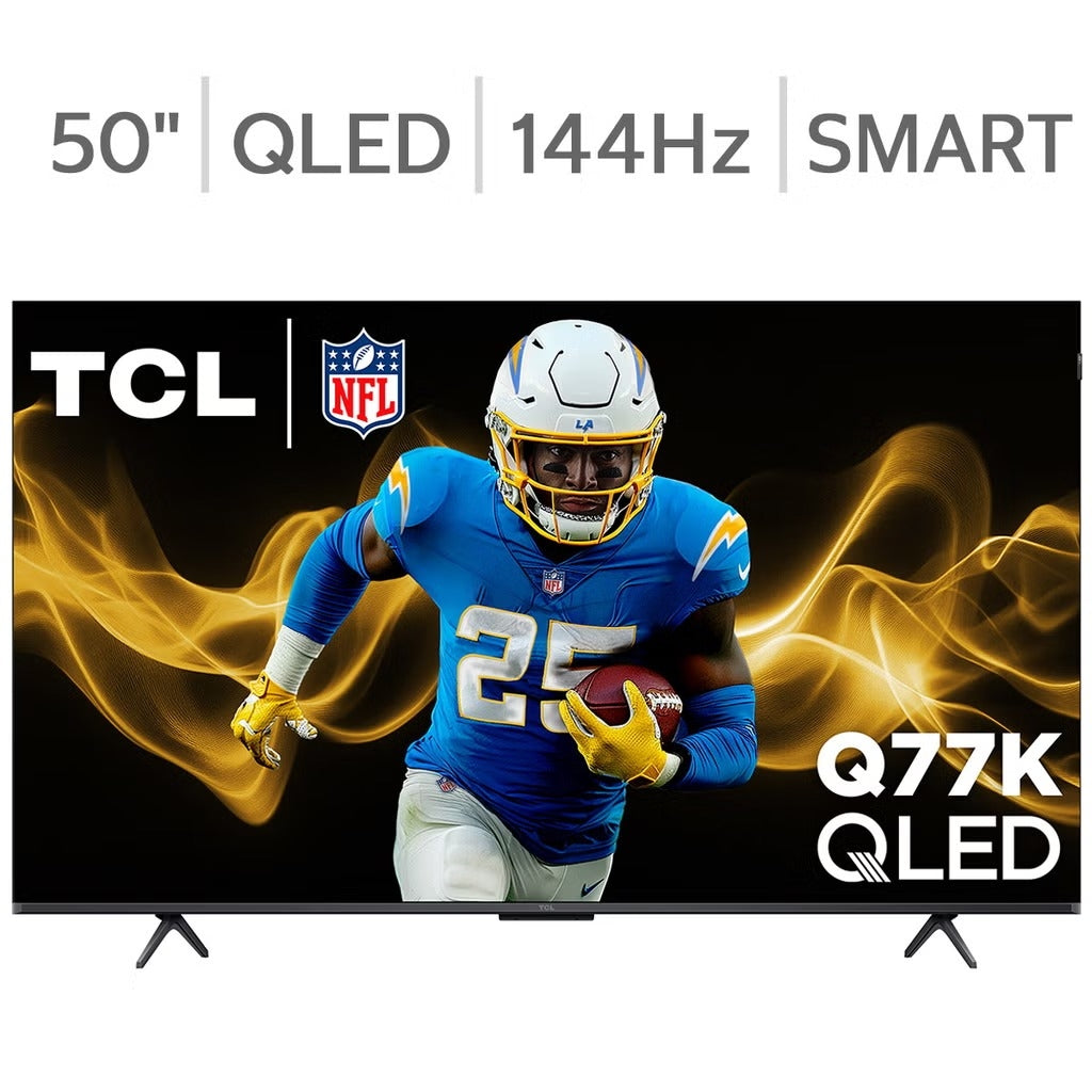 TCL 50" Class - Q77K Series - 4K 144Hz UHD QLED Smart TV 50Q77K