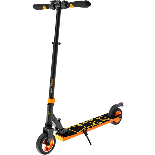 Swagtron SG-8 Swagger 8 Lightweight Folding Electric Scooter for Kids & Teens, Cruise Control Adjustable Stem Suspension Quiet Motor, Up to 150 lbs., 5.5 " Wheels / Suspension   98168-8