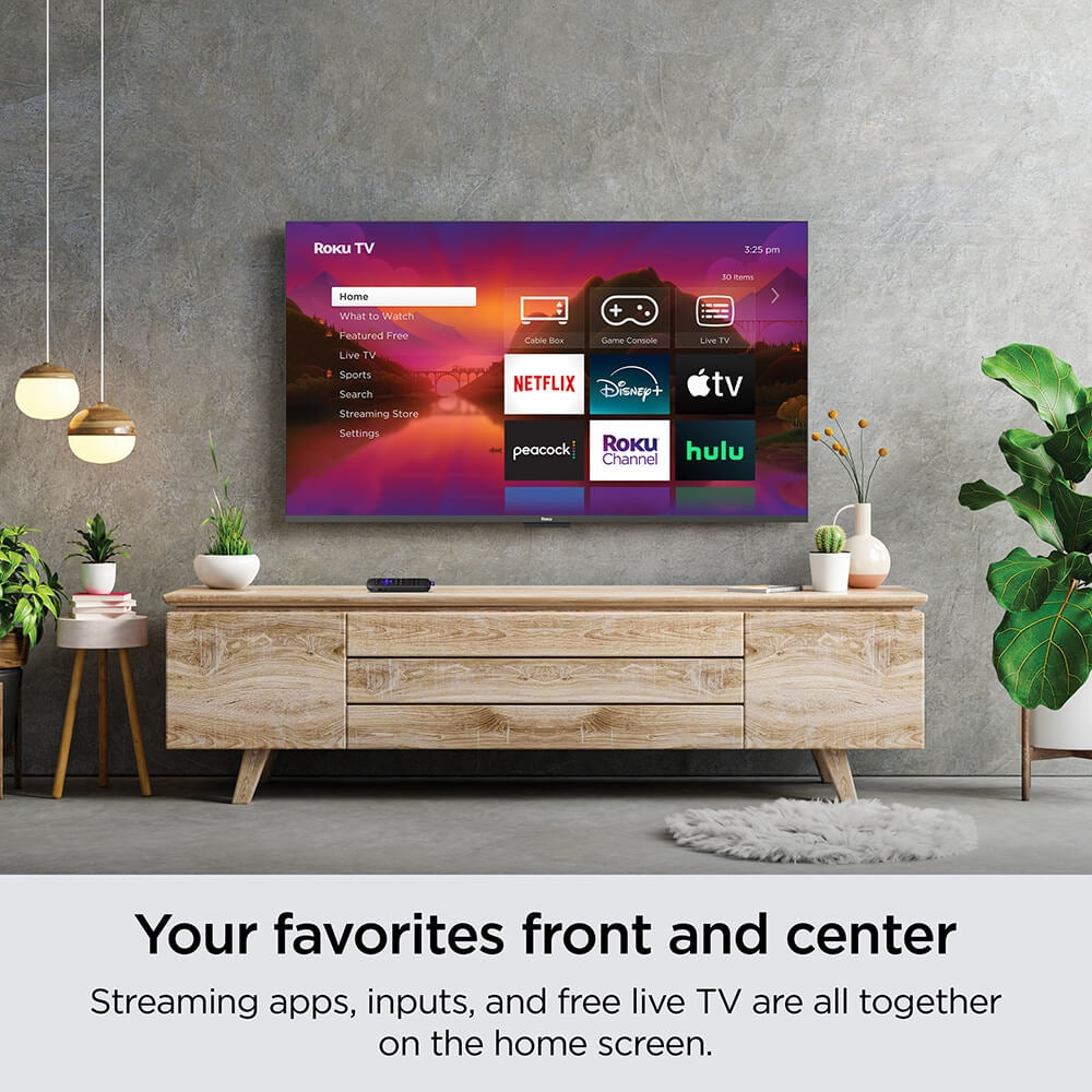 Roku 65" Class Plus Series QLED 4K Smart RokuTV 65R6A5R
