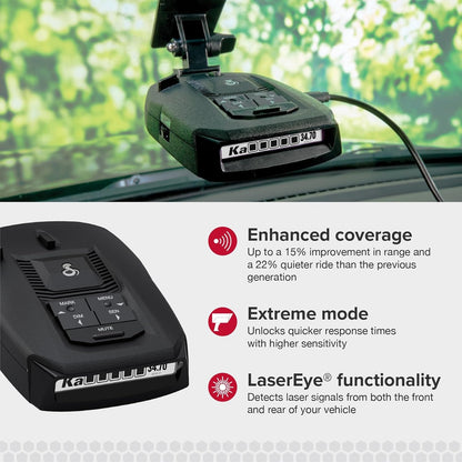 Cobra RAD 490i Laser Radar Detector with Long Range Detection 0180020-1