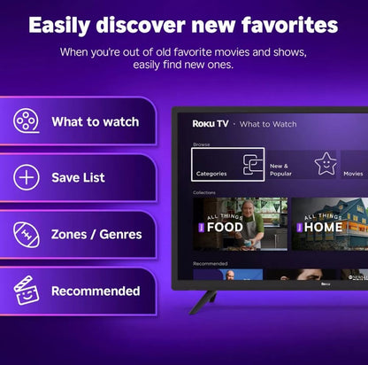 Roku 65" Select Series 4K HDR Smart Roku TV with Roku TV Remote: LED, Wi-Fi, HDMI 65R4C4