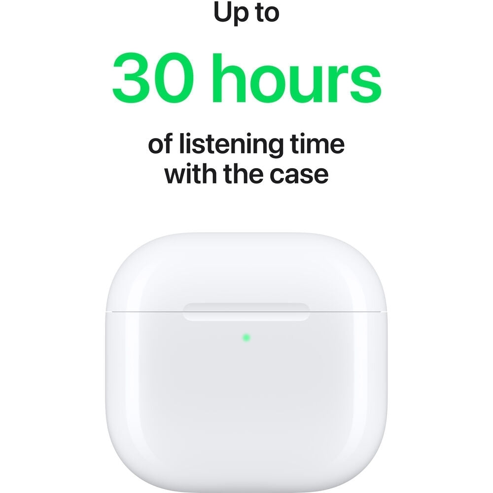 Apple AirPods Wireless Noise-Canceling w/ Charging Case 4th Gen MXP93LL/A