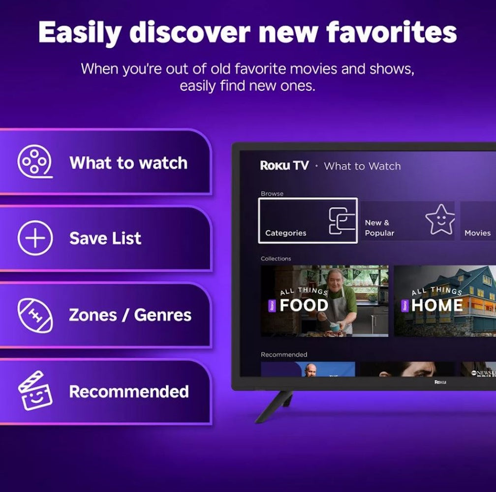 Roku 55" Select Series 4K HDR Smart Roku TV with Roku TV Remote 55R4C4