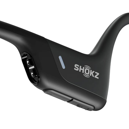 Shokz OpenRun Pro Premium Bone Conduction Open-Ear Sport Headphones Black S810-ST-BK-US