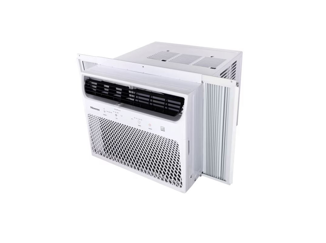 Hisense 450-sq ft Window Air Conditioner with Remote 115 Volts 10000-BTU Wi-Fi enabled AW1021CW1W