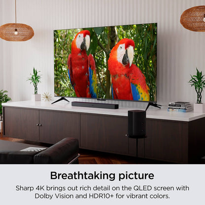 Roku 65" Class Plus Series QLED 4K Smart RokuTV 65R6A5R