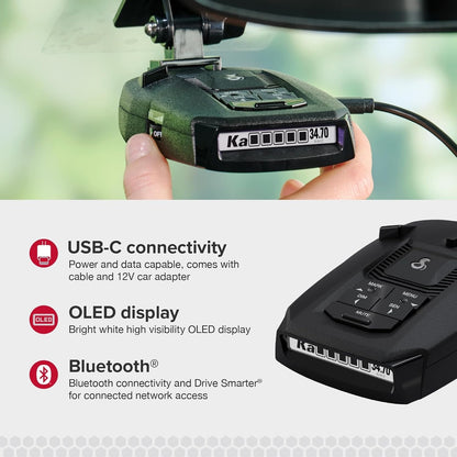Cobra RAD 490i Laser Radar Detector with Long Range Detection 0180020-1