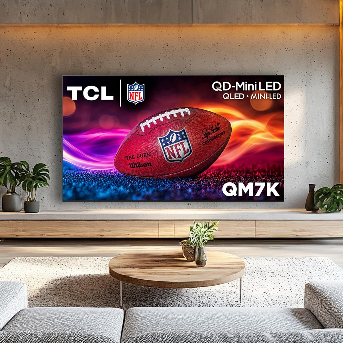 TCL - 65" Class QM7K Series 4K UHD HDR QD Mini LED Smart TV with Google TV 65QM7K