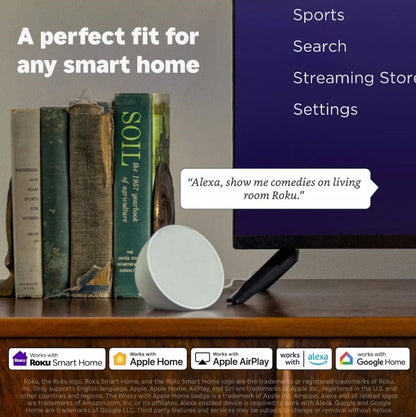 Roku 65" Select Series 4K HDR Smart Roku TV with Roku TV Remote: LED, Wi-Fi, HDMI 65R4C4