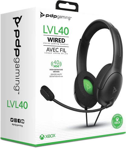 PDP Gaming AIRLITE Xbox Headset with Noise-Cancelling Microphone 048-141