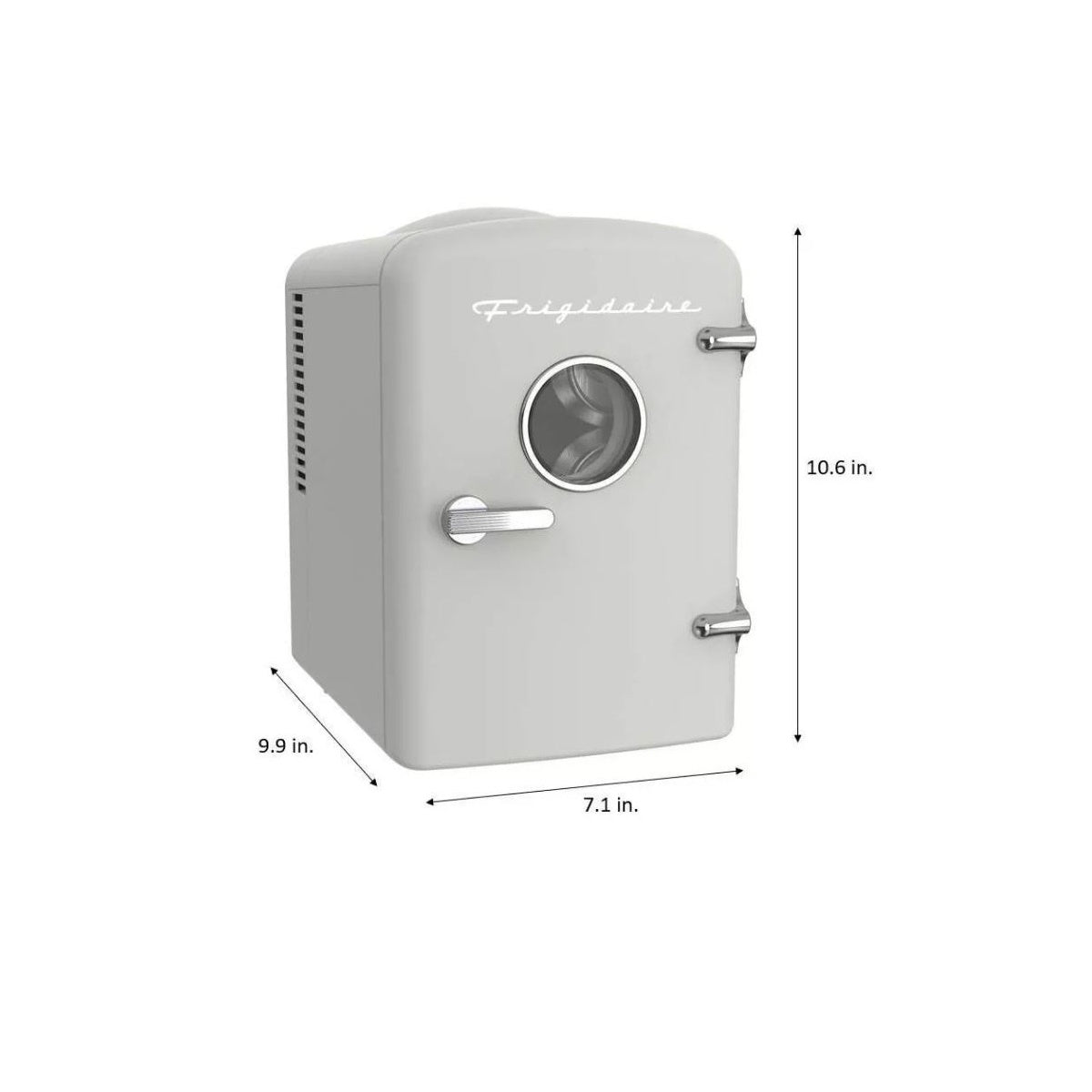 Frigidaire 6 Can Mini Personal Dorm Fridge Cooler Moonbeam EFMIS429-MOON