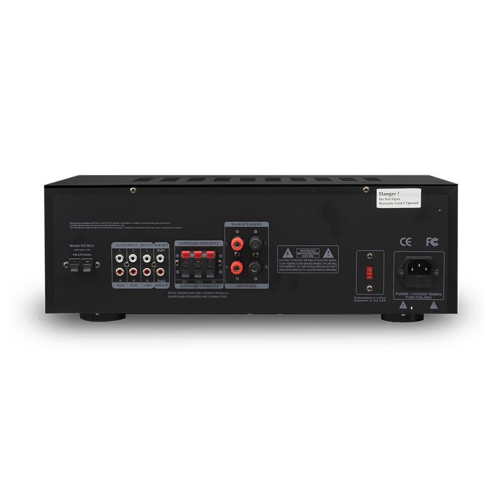 Technical Pro RX38UR Professional Receiver with USB & SD Card Inputs