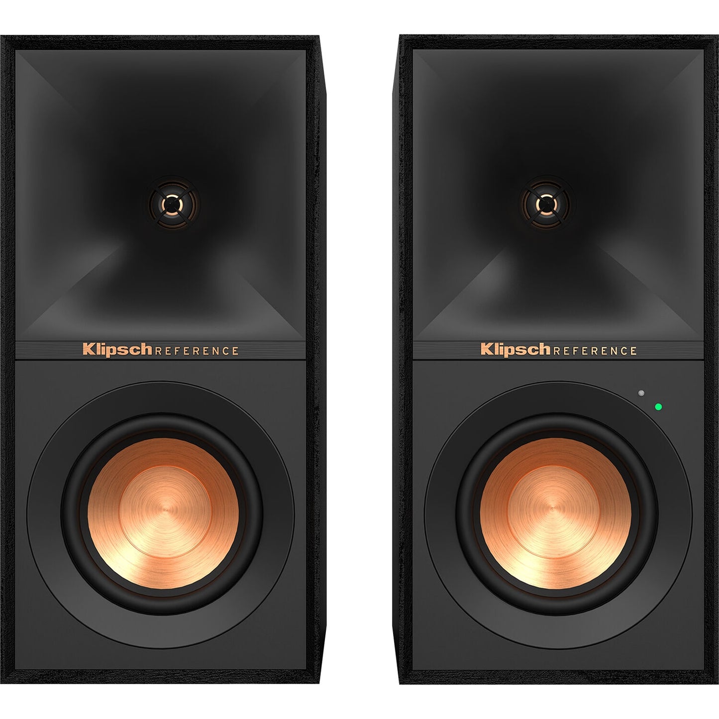 Klipsch Reference R-40PM 2-Way Active Wireless Bookshelf Speakers Black, Pair