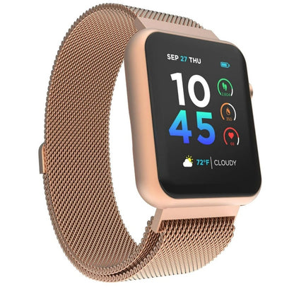 iTouch Cellular 41mm Rose Gold Mesh Case with Rose Gold Strap Band TA4M02-C29