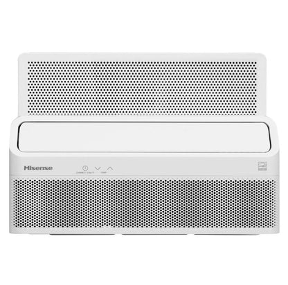 Hisense 8,000 BTU Smart Inverter Window Air Conditioner with Easy Install Bracket, Covers Up to 350 Sq Ft, Ultra-Slim Profile, 3 Fan Speeds
