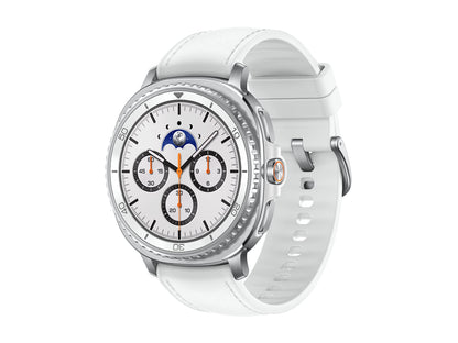 Samsung Galaxy Watch8 Classic Stainless Steel Smartwatch 46mm LTE - White - (2025) SM-L505UZWAXAA