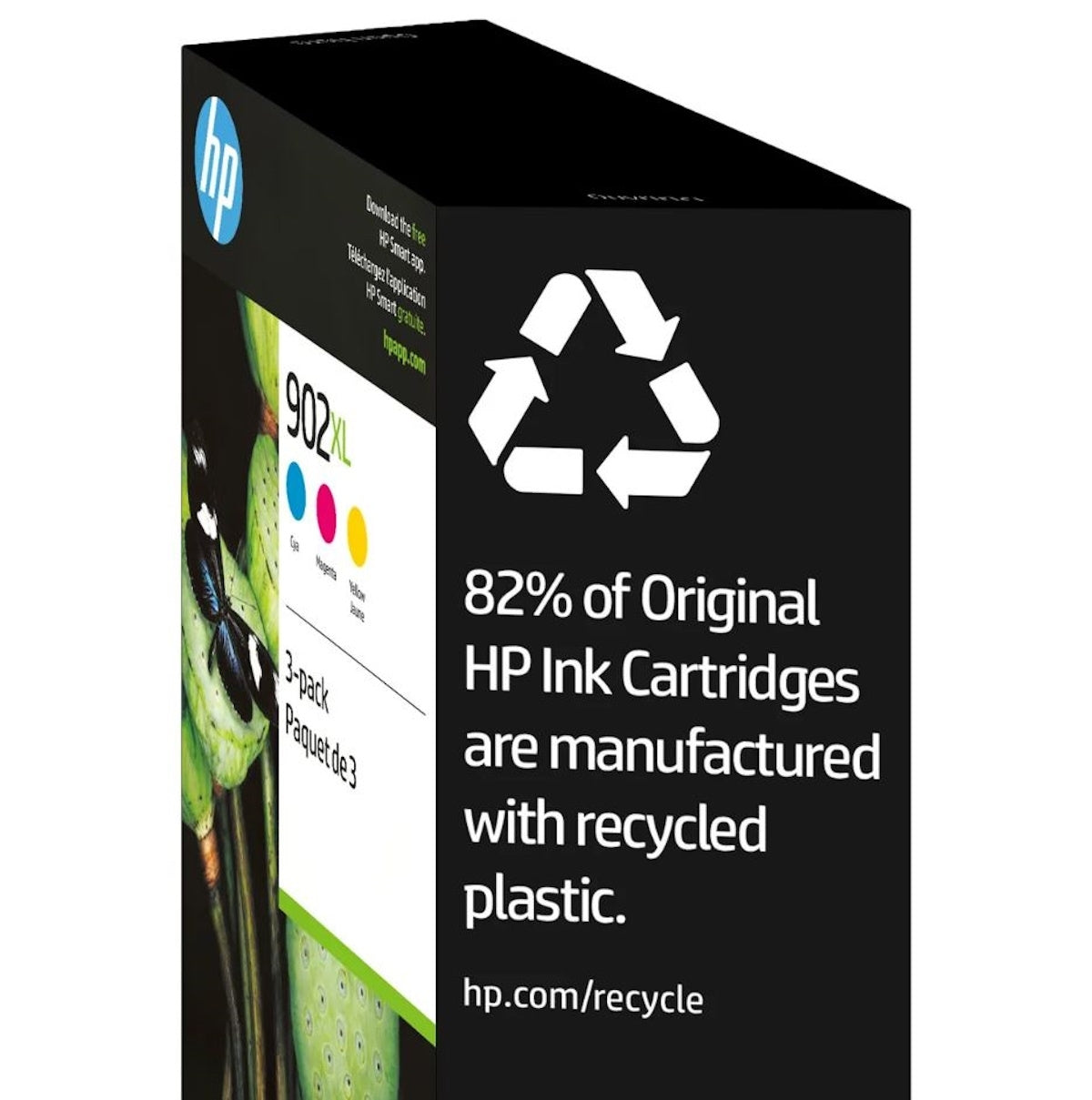 HP 902XL High Yield Tri-Color Original T0A41BN Ink Cartridge
