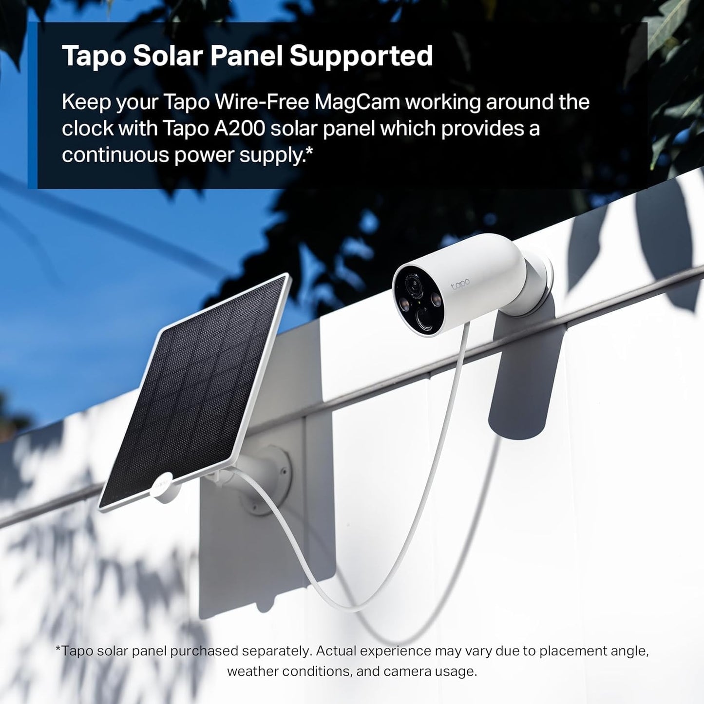 TP-Link Tapo C425 Smart Wire-Free Security Camera with Night Vision & Spotlights